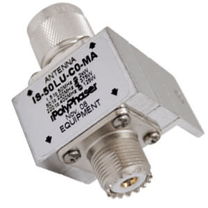 Ограничитель перенапряжений, тип 1 IS-B50LU-C0-MAдля радиочастотного применения, для телекоммуникаций, линейный