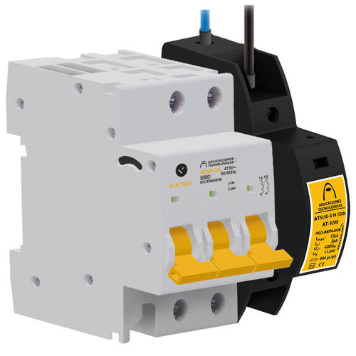 Устройство защиты от перенапряжения тип 2 IGA TEST SUB M 50для источников питанияоднофазныйна DIN-рейке