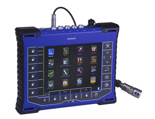 Анализатор вибрации для мониторинга машин VA5 PROдля балансировкис регистратором данныхчетырехканальный