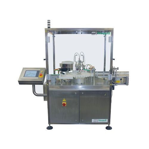 Автоматическая машина розлива и укупорки бутылокмоноблочная