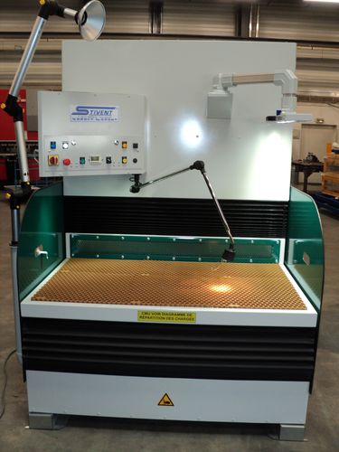 Стол с нисходящей вытяжкой для удаления пыли U&DATEX, регулируемый по высоте