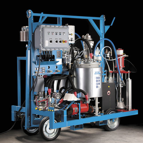 Агрегат для распыления двухкомпонентной краски DUOMIX 333 PFP - Зона 1-пневматический безвоздушныйвысокого давления