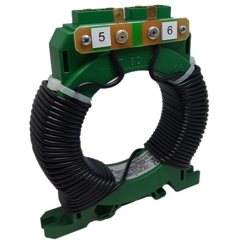 Тороидальный датчик тока D80SDIN для монтажа на рейкуAC