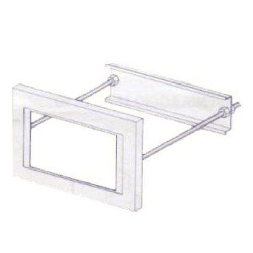 Опорный фланец FLANGIA 2-3-6 DINпластикпрямоугольный