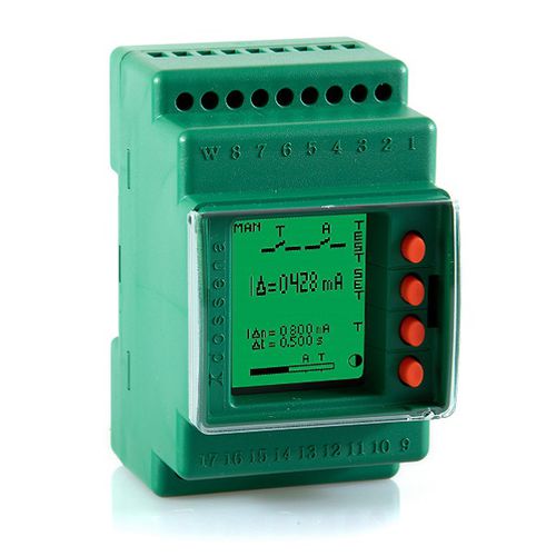 Реле дифференциальной защиты DER3F/2Ток утечки на землю2 НО/НЗ