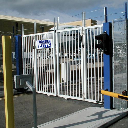 Поворотные ворота Bi Foldавтоматическиемеханизированныеручные