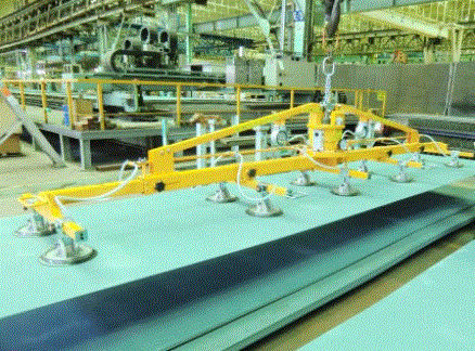 Sheet metal vacuum lifting device JVD M-6075for the construction industrypneumatic