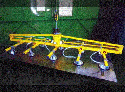 Sheet metal vacuum lifting device JVD M-0301Nhorizontalpneumatic