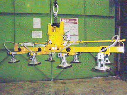 Sheet metal vacuum lifting device JVD M-6NUhorizontalpneumatic