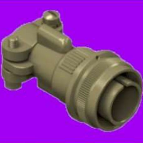 Разъем для передачи данных MIL-C-5015/MIL-DTL-5015радиочастотныйрозеткамедный