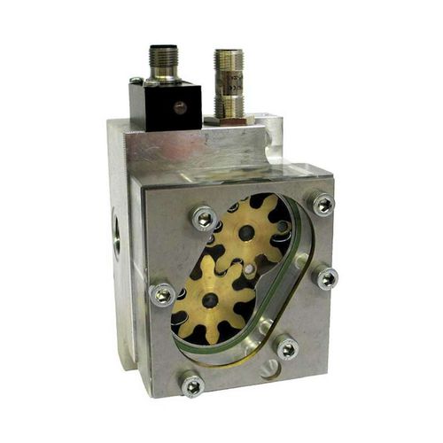 Шестеренчатый расходомер КУЗ-Ф для масла