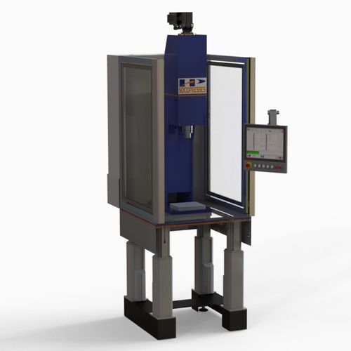 Электрический пресс штамповкапрессованиерезка