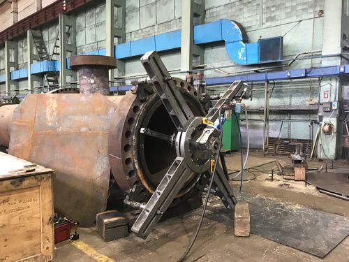 Фланец с зажимом по наружному диаметру