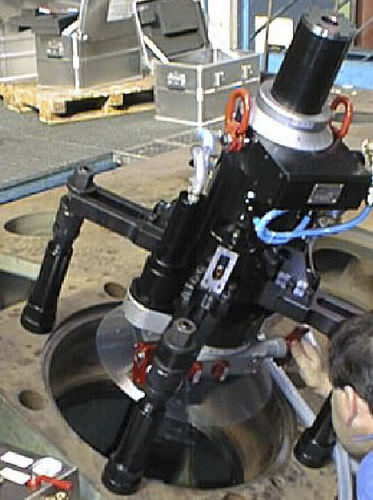 Многофункциональный переносной расточной станок ТА 240 с ручным управлением