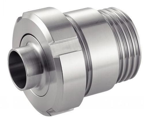 Обратный клапан с резьбой, серия 62413, пружина из нержавеющей стали