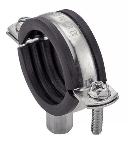 Кабельный зажим из нержавеющей стали, серия 72114, оцинкованная сталь