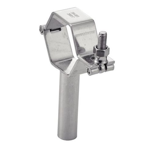 Винтовой хомут для труб из нержавеющей стали серии 72115, шестигранный