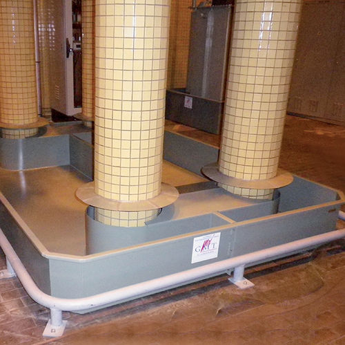 Защитная насыпь трансформатора БРСПсталь оцинкованная стальжесткая