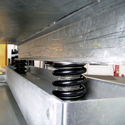 Цилиндрическая антивибрационная опора NOVIBметаллрезинадля тяжелых нагрузок