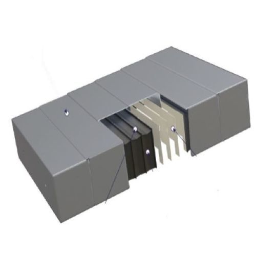 Hexagonal protective bellows rectangularstainless steelfor machines