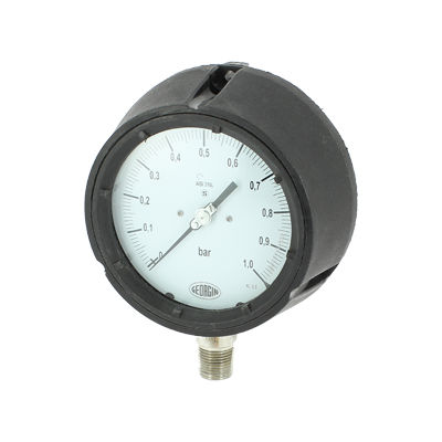 Манометр относительного давления М5050 аналог резьбовой из нержавеющей стали