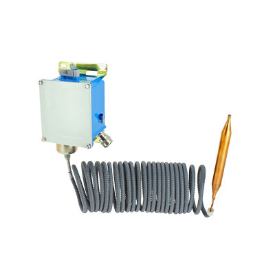 Температурное реле расширения газа F TR капиллярное, нержавеющая сталь, взрывозащищенное.