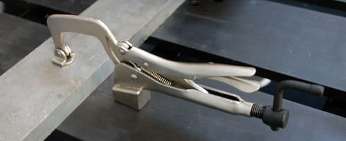 Сварочный зажим 100 - 120 мм