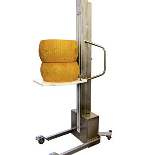 Тележка для перевозки сыраплатформа из нержавеющей стали