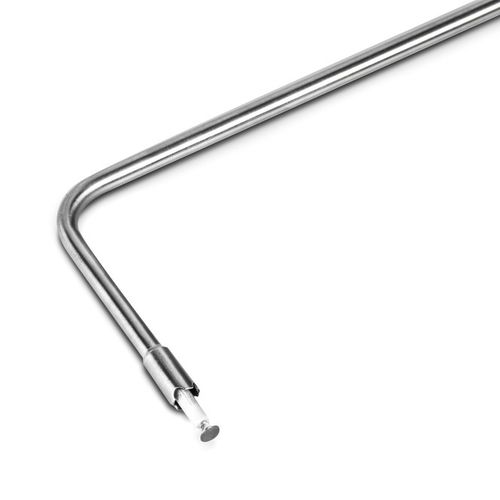 Датчик термопары. Прямоугольный датчик и медный дисковый наконечник. Нержавеющая сталь.