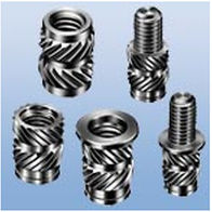 Резьбовая вставка SONICSERT®круглаядля пластмассыдля термопластов