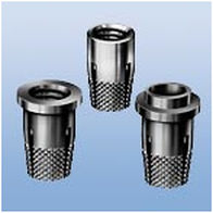 Резьбовая вставка EXPANSIONSERT 1 с насечкой, самоанкерующаясякруглая