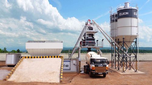Стационарный бетонный завод ЭЛКОМИКС-60 QUICK MASTERcompact