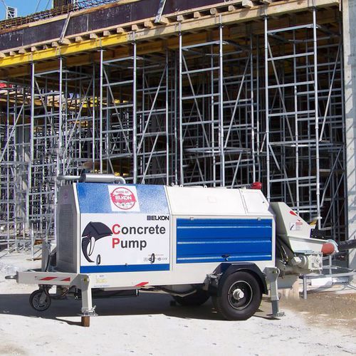 Прицепной бетононасос ELKOPOMP S45для строительства