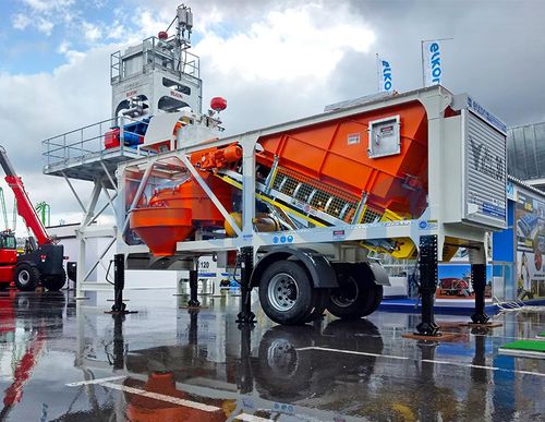 Мобильный бетонный завод MIX MASTER-30автоматический