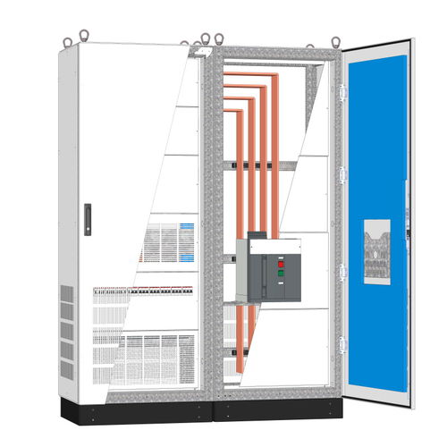 Распределительный электрический шкаф серии EDPоборудованныйнастенныймодульный
