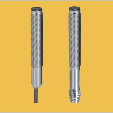 Фотоэлектрический датчик приближения PSM8-T1E-H1V2+PSM8-T1P-A1V2цилиндрическийс функцией переключенияиз нержавеющей стали