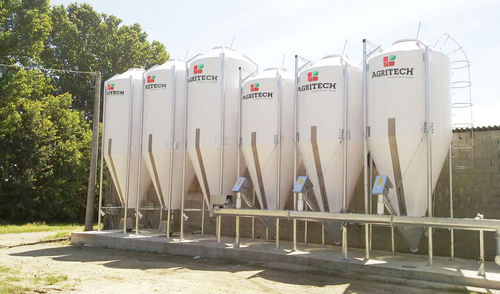 Шнековый конвейер ARCHIMEDEнаклонный для порошков для гранулятов