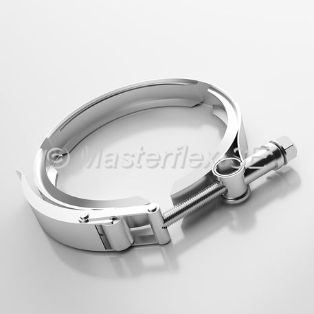 Хомут для шланга из нержавеющей стали серии 0021болтовой быстрозажимной
