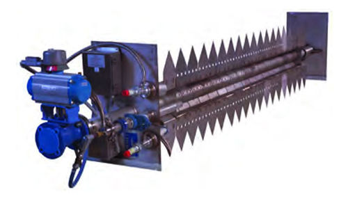 Канальная горелка макс. 8 500 МВт природный газ, прямое сжигание