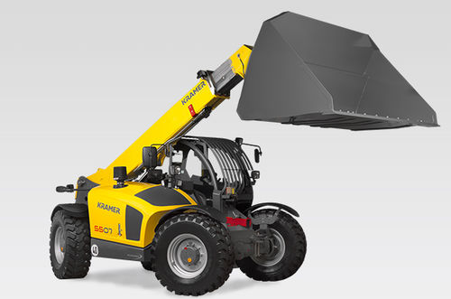 Ergonomic telehandler 5507low fuel consumptionall-wheel steeringsmall turning radius