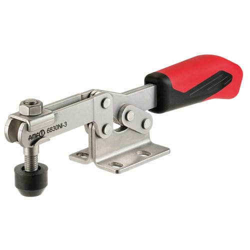 Зажим горизонтальный коленно-рычажный 6830NIнержавеющая сталь
