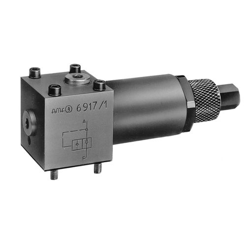 Поршневой клапан 6917-1 с гидроприводом, редукционный ограничитель
