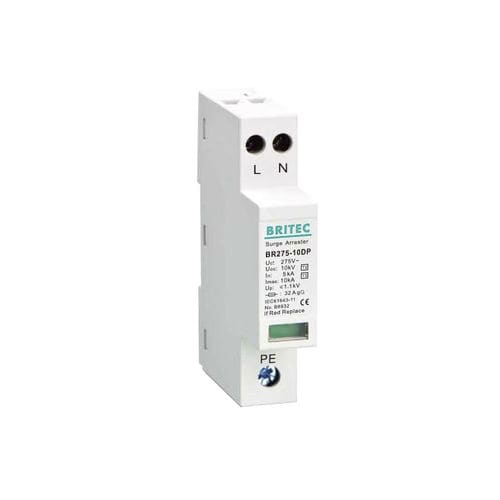 Type 3 surge arrester BR-10DP 2Pclass IIIremote signalingfor electrical installations