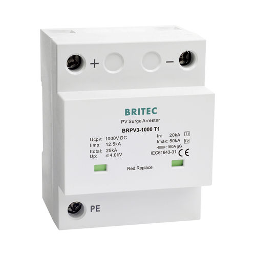 Ограничитель перенапряжений тип 2 BRPV3 T1тип 1дистанционная сигнализациядля электроустановок