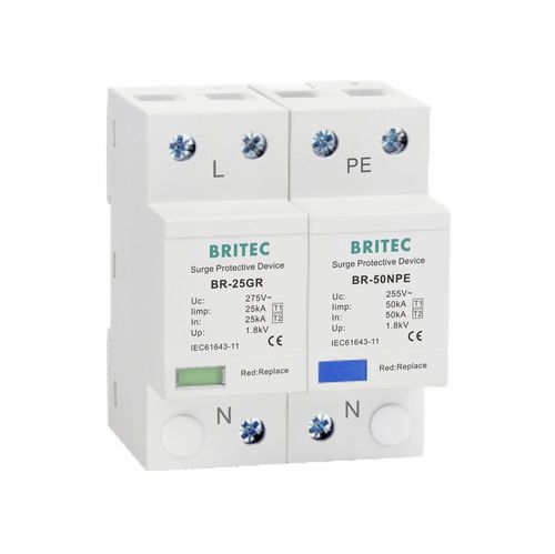Ограничитель перенапряжения тип 1 БР-25ГР 1+1для электроустановокэлектронного оборудованияэлектрическая линия
