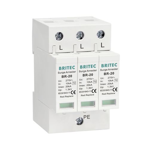 УЗИП 3-полюсный BR-20 3Pтип 2класс IIдля линий передачи данных и телекоммуникаций