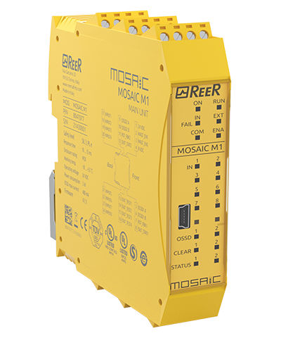 Система безопасности машины серии MOSAIC M1конфигурируемая