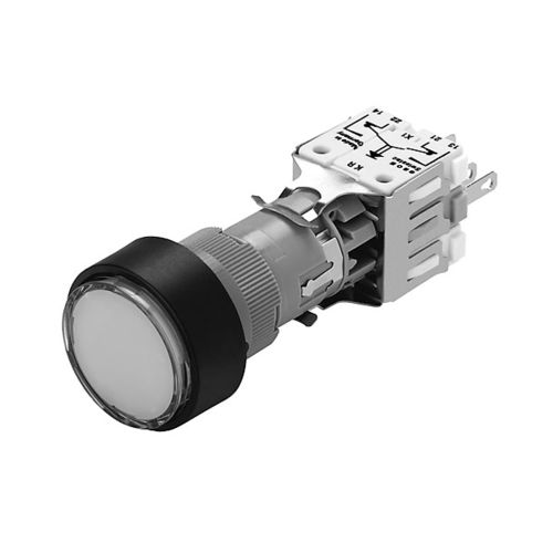 Выключатель сенсорный кнопочный 801-.000-00грибIP40с подсветкой