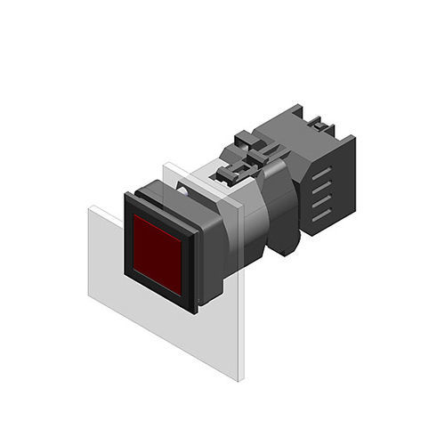 Выключатель сенсорный кнопочный 704.206.600IP65 со светодиодной подсветкойпластик
