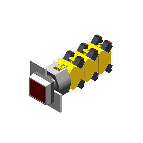 Сенсорный кнопочный переключатель 704.210.6IP65пластик без подсветки